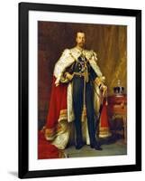 King George V, 1911-Sir Samuel Luke Fildes-Framed Giclee Print