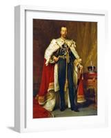 King George V, 1911-Sir Samuel Luke Fildes-Framed Giclee Print