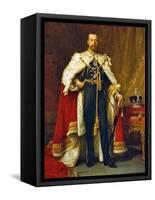 King George V, 1911-Sir Samuel Luke Fildes-Framed Stretched Canvas