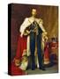 King George V, 1911-Sir Samuel Luke Fildes-Stretched Canvas