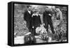 King George V Admiring Allotments on Clapham Common, London, C1910S-C1920S-null-Framed Stretched Canvas