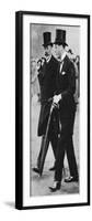 King George V and His Son, Prince Edward, Duke of Windsor, 1930S-null-Framed Premium Giclee Print