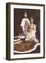 King George V and Queen Mary, 1911-W&d Downey-Framed Giclee Print