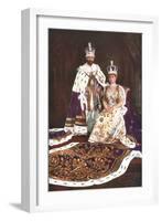 King George V and Queen Mary, 1911-W&d Downey-Framed Giclee Print