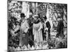 King George V and Queen Mary at the Chelsea Flower Show, London, 1930S-null-Mounted Giclee Print