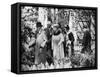 King George V and Queen Mary at the Chelsea Flower Show, London, 1930S-null-Framed Stretched Canvas