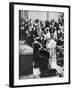 King George V and Queen Mary in St Paul's Cathedral, Silver Jubilee Thanksgiving Service, 1935-null-Framed Giclee Print