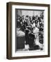 King George V and Queen Mary in St Paul's Cathedral, Silver Jubilee Thanksgiving Service, 1935-null-Framed Premium Giclee Print