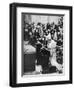 King George V and Queen Mary in St Paul's Cathedral, Silver Jubilee Thanksgiving Service, 1935-null-Framed Premium Giclee Print