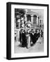 King George V and Queen Mary in the Robes of the Knights of the Garter, Windsor, 1937-null-Framed Giclee Print