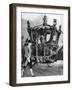 King George V and Queen Mary on their Way to the State Opening of Parliament, C1930S-null-Framed Giclee Print