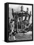 King George V and Queen Mary on their Way to the State Opening of Parliament, C1930S-null-Framed Stretched Canvas