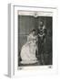 King George V and Queen Mary on their wedding day, 1893 (1911)-Lafayette-Framed Photographic Print