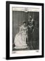 King George V and Queen Mary on their wedding day, 1893 (1911)-Lafayette-Framed Photographic Print