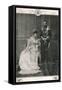 King George V and Queen Mary on their wedding day, 1893 (1911)-Lafayette-Framed Stretched Canvas