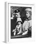 King George V and Queen Mary with Princess Margaret Driving to Church, Balmoral, C1930S-null-Framed Giclee Print