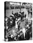 King George V and the Mayors of the North London Boroughs at Marylebone, Silver Jubilee, 1935-null-Stretched Canvas
