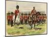 King George V as Prince of Wales Leading His Regiment, the Royal Fusiliers, at Aldershot-Henry Payne-Mounted Giclee Print