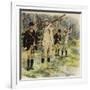 King George V as Prince of Wales, Shooting at Sandringham-Henry Payne-Framed Giclee Print