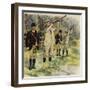 King George V as Prince of Wales, Shooting at Sandringham-Henry Payne-Framed Giclee Print