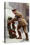 King George V at the Cenotaph, November 11Th, 1920, (C193)-null-Stretched Canvas