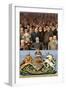 King George V at the Cup Final, Wembley, April 23Rd, 1927, (C193)-null-Framed Giclee Print