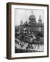 King George V Driving to Open the First Ulster Parliament in Belfast, 1921-null-Framed Giclee Print