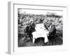 King George V Having Lunch in the Chitwan Valley During a Tiger Shoot, 1911-English Photographer-Framed Photographic Print