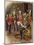 King George V Holds His First Court, May 1910-Henry Payne-Mounted Giclee Print