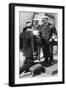 King George V Knights Vice-Admiral Pakenham Aboard HMS Princess Royal, C1930S-null-Framed Giclee Print