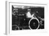 King George V Leaving Weymouth, Dorset, by Car, 11th March 1912-null-Framed Premium Giclee Print