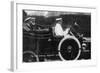 King George V Leaving Weymouth, Dorset, by Car, 11th March 1912-null-Framed Giclee Print