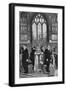 King George V Lying in State, Church of St Mary Magdalene, Sandringham, Norfolk, January 1936-null-Framed Giclee Print