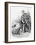 King George V of England Abolishing German Titles Held by the British Royal Family, 1917-null-Framed Giclee Print