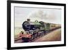 'King George V' of the G.W.R Cornish Railway Express, Illustration from 'The Wonder Book of…-English School-Framed Giclee Print