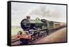 'King George V' of the G.W.R Cornish Railway Express, Illustration from 'The Wonder Book of…-English School-Framed Stretched Canvas