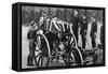 King George V Places a Wreath on the Coffin of an Unknown Soldier, Whitehall, London, C1930S-null-Framed Stretched Canvas