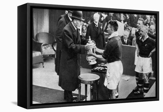 King George V Presenting the Fa Cup, Wembley Stadium, London, C1923-1936-null-Framed Stretched Canvas