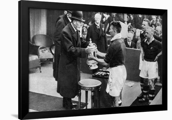 King George V Presenting the Fa Cup, Wembley Stadium, London, C1923-1936-null-Framed Giclee Print