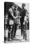 King George V Receiving a American Soldier Who Had Been Playing Baseball, C 1910S-null-Stretched Canvas