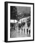 King George V's Funeral Procession Forming at Westminster Hall, London, 1936-null-Framed Giclee Print