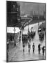 King George V's Funeral Procession Forming at Westminster Hall, London, 1936-null-Mounted Giclee Print