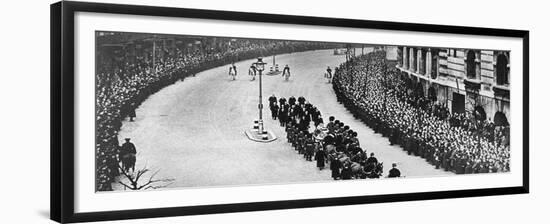 King George V's Funeral Procession, London, January 1936-null-Framed Giclee Print