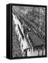 King George V's Funeral Procession Passing Along Piccadilly, London, 28 January 1936-null-Framed Stretched Canvas