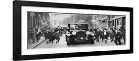 King George V's Last Visit to the East End, London, C1930S-null-Framed Giclee Print