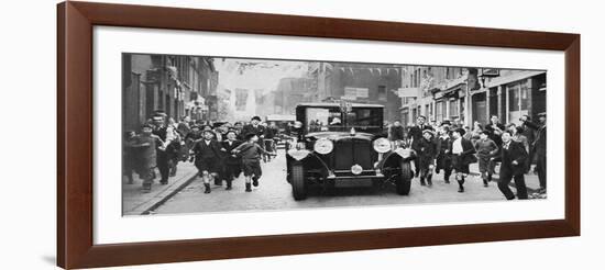 King George V's Last Visit to the East End, London, C1930S-null-Framed Giclee Print