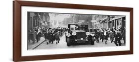 King George V's Last Visit to the East End, London, C1930S-null-Framed Giclee Print