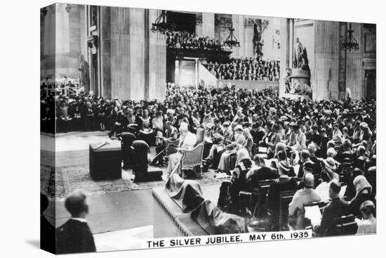 King George V's Silver Jubilee, London, May 6th, 1935-null-Stretched Canvas