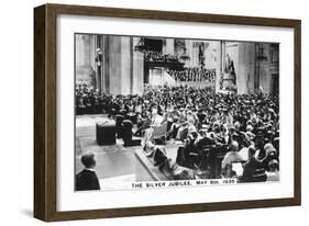 King George V's Silver Jubilee, London, May 6th, 1935-null-Framed Giclee Print