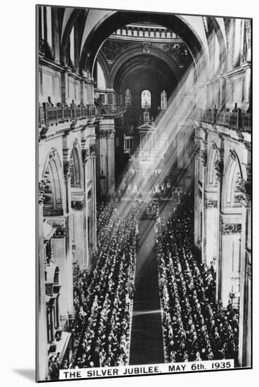 King George V's Silver Jubilee, London, May 6th, 1935-null-Mounted Giclee Print